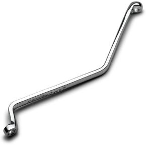Capri Tools 7 mm Brake Bleeder Wrench, Angled Double Box End, Metric