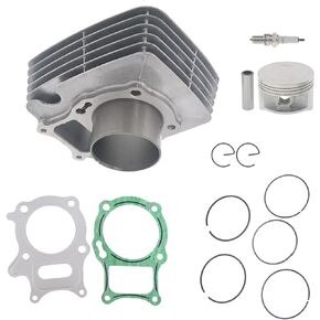 Cylinder Piston Gasket Kit Replacement for Honda 250 TRX250EX 2001-2008 13011-HM8-003 13111-425-000