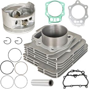 Cylinder Piston Rings Top End Rebuild Kit Replacement for Honda Foreman 500 TRX500 TRX 500 2x4 4x4 2005-2011