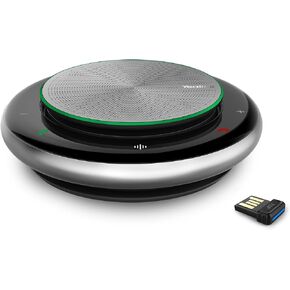 Yealink Bluetooth Speakerphone Conference Speakerphone with Microphone CP900 USB Speakerphone Full Duplex Noise Reduction Algorithm Home Office 360° Voice Pickup