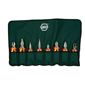 Wiha 32987 Insulated Industrial Pliers/Cutters, 8-Piece Set
