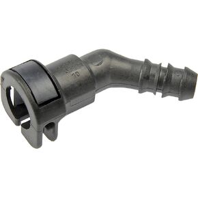 Dorman 800-124 Fuel Line Retaining Clip 3/8 In. Steel To 3/8 In. Nylon With 45 Degree Bend, 2 Pack