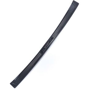 Stainless Steel Rear Bumper Protector, Trunk Door Sill Protector Cover for Toyota RAV4 2019-2024, Black