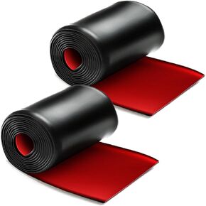 2pcs 7.2ft*5.1in Side Skirts for Cars Universal,Universal Rubber Anti-Scratch Side Skirts Edge Guards.Protector for Sedans, Truck, SUV Before and After Bumper Multifunction Protector