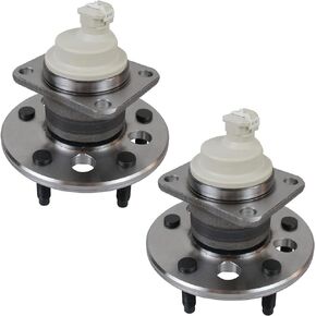 Pair 512150 Wheel Bearing Hub Assembly FWD Rear Compatible with Chevy Impala Monte Carlo Venture, Buick Regal Lacrosse Century Allure, Pontiac Grand Prix Aztek Montana Trans Sport, 5 Lug w/ABS
