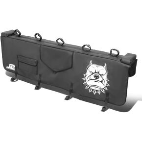 DNA MOTORING TGP-XL 61" W Pickup Truck Tailgate Bike Pads Rack Cover Protection Mat with Handle Flap for MTB Bike Carrier Bicycle