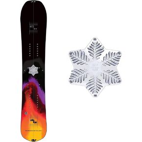 Stompgrip Premium Snowboard Stomp Pad | Snowflake | 3D Collection | 3D Decal