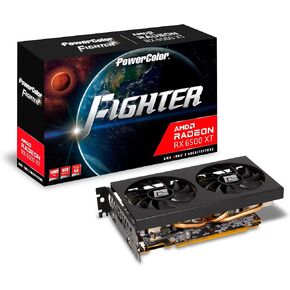 بطاقة الرسومات PowerColor Fighter AMD Radeon 6500 XT سعة 8 جيجابايت GDDR6 in Kuwait