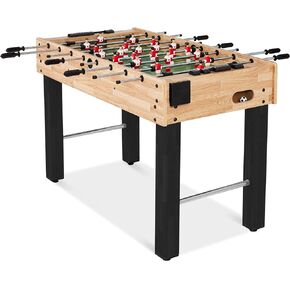 Best Choice Products 48in Competition Sized Foosball Table for Home, Game Room w/ 2 Balls, 2 Cup Holders