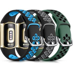 Maledan Breathable Sport Band for Fitbit Charge 6 Band/Fitbit Charge 5 Band in Kuwait