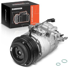 A-Premium Air Conditioner AC Compressor with Clutch Compatible with Ford Explorer 2011-2015, Police Interceptor Utility 2013-2015, Sport Utility