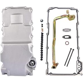 302-3 Aluminum LS Engine Swap Retro-fit Oil Pan Replacement for Chevy 4.8L 5.3L 6.0L 6.2L 12669528
