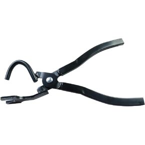 Exhaust Hanger Removal Tool Pliers Exhaust Hanger Brackets Rubber Hangers Support Removal Tool Compatible with All Exhaust Rubber (Black)