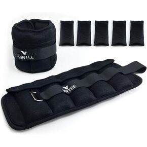 Adjustable Ankle Weights for Women Men Kids, Wrist Weight Set 1-5/11 lbs(1 Pair) with Removable Weight for Jogging, Walking, Gymnastic, Workout