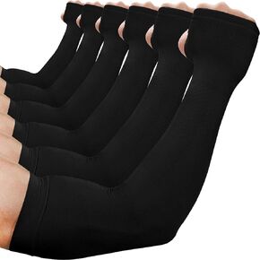 beister UV Protection Cooling Arm Sleeves, Women Men Summer Outdoor Sunblock Arm Cover with Thumb Hole