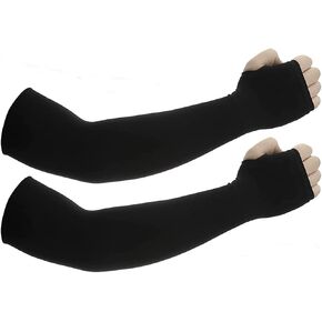 Sun Protection Arm Sleeves With Thumb Holes for Men Women, Cooling Compression UV Arm Cover, Outdoor Sports Sleeve