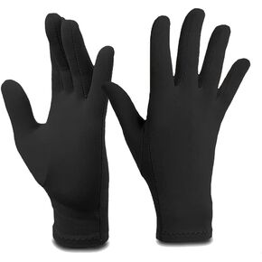 11900 Figure Skating Thermal Gloves (Adult, Black)