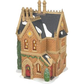 Department 56 Dickens Village Covent Garden Manor Lit Building, 7.52 Inch, Multicolor