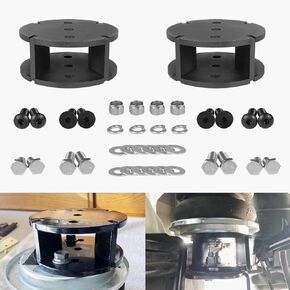 52420 Air Spring Spacers 2" Lift Spacers Compatible with Most Air Spring Lift Kits