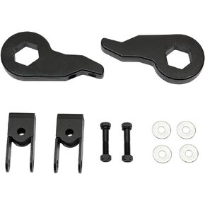Torsion Bar Keys and Shock Extenders Brackets Adjustable 1-3" Lifting Front Suspension leveling Kit Compatible with 2000-2006 Chevy Avalanche Silverado Tahoe GMC Sierra Yukon Cadillac Escalade 4WD