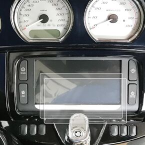 Red Hound Auto 2014-2018 Compatible with Harley Davidson Ultra Limited Boom Box Motorcycle Screen Saver 1pc Custom Fit Invisible High Clarity Touch Display Protector Minimizes Prints 6.5 Inch