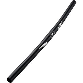 1inch/25.4mm Bike Handlebars Rise(30mm 50mm 70mm 90mm) MTB Handlebar-Fits 25.4mm Stems -Aluminum Alloy Mountain Bike Bicycle 640 mm Length -Flat - Black