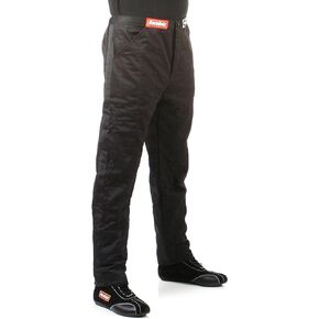RaceQuip Racing Driver Fire Suit Pants Multi Layer SFI 3.2A/ 5 Black Small 122002