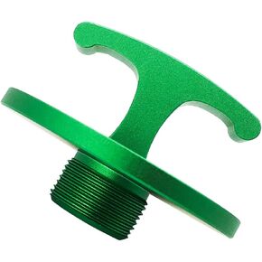 Aluminum Alloy-Oil Filter Plug Tool，Oil Filter Plug Cap Off Tool for Dodge Ram 05083285AA MO285 Turbo Diesel 5.9L 6.7L Cummins-Green
