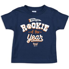 Rookie of The Year Baby Apparel for HOU Baseball Fans (NB-7T)