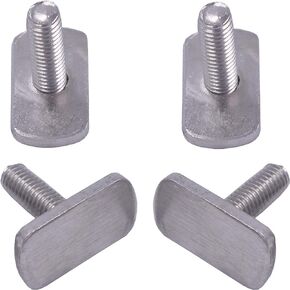 YYST 6MM Kayak Rail/Track Screws & Track Nuts T Bolt Hardware Gear Mounting Replacement Kit for Kayaks Canoes Boats Rails (T Bolt)