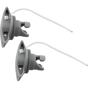 LQ الصناعية 2 قطعة صمام الهواء كاياك التوصيل غطاء صمام التضخم مع حبل قارب صمام الغبار دوامة المكونات مجداف استبدال أجزاء للمطاط بركة قارب فراش الهواء in Kuwait