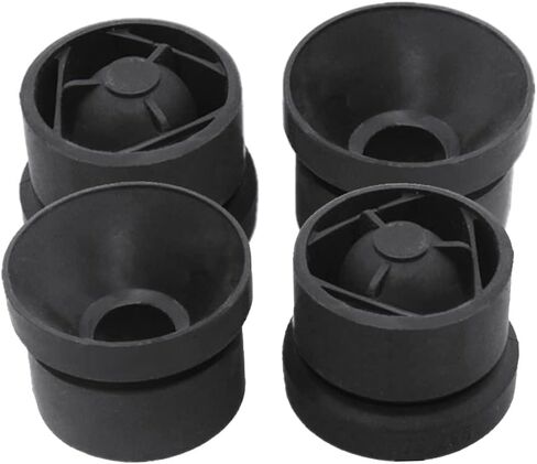 4Pcs Engine Cover Grommet Rubber Buffer Bumper Grommet Mounting Stop Jounce Bush Protective for Audi VW Polo Beetle Passat CC Touareg 06A103226 in Saudi Arabia
