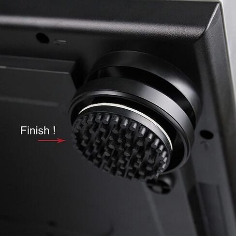 Baroc HiFi مكبر صوت بأقدام حاملة، وسائد قاعدة عازلة للصوت وممتص للاهتزاز لنظام HiFi LP Phono ومضخم صوت ومشغل تسجيل (4 قطع) in Saudi Arabia