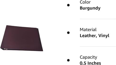 Check Binder for End-Stub Deskbook Checks - Three 3 on a Page Business Check Binder - 3 Ring Sleek Design - Durable - High Capacity Storage - 11 1/4" x 9" (Black) in Saudi Arabia
