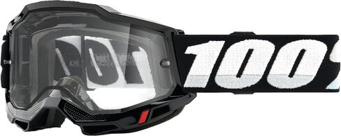 100% Accuri 2 Motocross & Mountain Biking Adult Goggles (Neon/Orange - Clear Lens) in Saudi Arabia