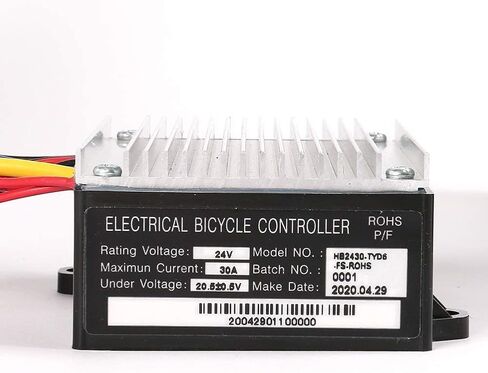 وحدة تحكم 24 فولت وخانق ملتوي لشفرات الحلاقة الترابية الرباعية - طقم كهربائي لرباعي الأوساخ - وحدة تحكم وخانق ملتوي LED (موصل 6 سنون) - موديل HB2430-TYD6-FS-ROHS - أجزاء ماكينة حلاقة بديلة in Kuwait