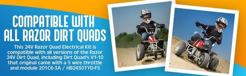 وحدة تحكم 24 فولت وخانق ملتوي لشفرات الحلاقة الترابية الرباعية - طقم كهربائي لرباعي الأوساخ - وحدة تحكم وخانق ملتوي LED (موصل 6 سنون) - موديل HB2430-TYD6-FS-ROHS - أجزاء ماكينة حلاقة بديلة in Kuwait