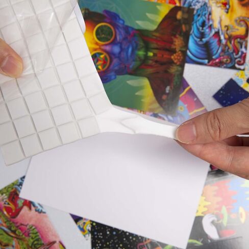 ملصق لاصق لاصق قابل لإعادة الاستخدام، غير مدمر للجدار لتعليق الصور والملصق in Kuwait