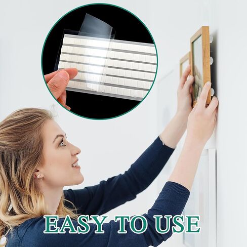 Reusable Sticky Tack Putty, 2 Sheets Adhesive Poster Mounting Putty Tacky Removable Wall Safe Putty for Hanging Picture Crafts Museum 192 PCS(White) in Kuwait