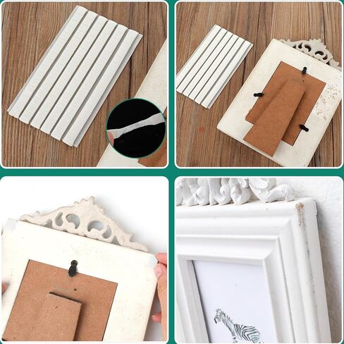 Reusable Sticky Tack Putty, 2 Sheets Adhesive Poster Mounting Putty Tacky Removable Wall Safe Putty for Hanging Picture Crafts Museum 192 PCS(White) in Kuwait