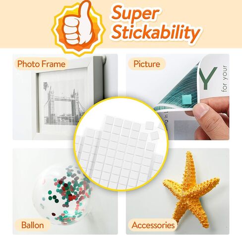 306 Pieces Removable Adhesive Sticky Tacky Wall Safe Tack Sticky Multipurpose Mounting Tacky Putty for Hanging Pictures Museum, Art Photography (White) in Saudi Arabia