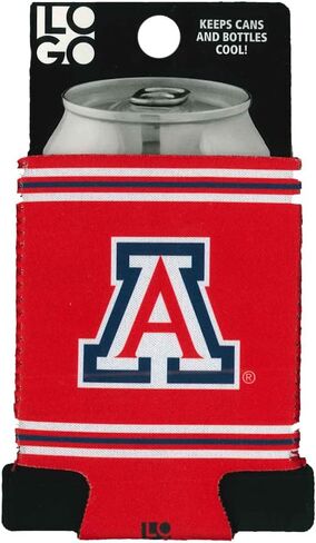 Logo Brands NCAA Arizona Wildcats Flat Coozie, One Size, Team Color in Saudi Arabia