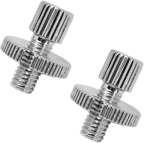 2pcs Clucth Brake Cable Adjuster Compatible with Honda Yamaha Kawasaki Suzuki ATV Motorcycle 8mm M8 Cable Adjuster Nut Bolts (Chrome) in Saudi Arabia