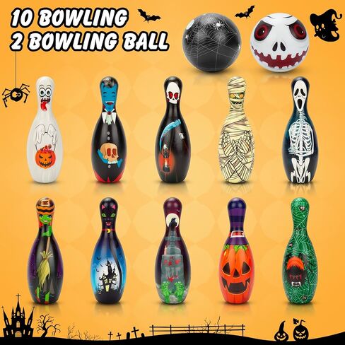 Christmas Games Bowling Set for Kids Party Supplies, Christmas Bowling Pins Bowling Balls Family Indoor Outdoor Party Games, Xmas Party Supplies Favors in Saudi Arabia