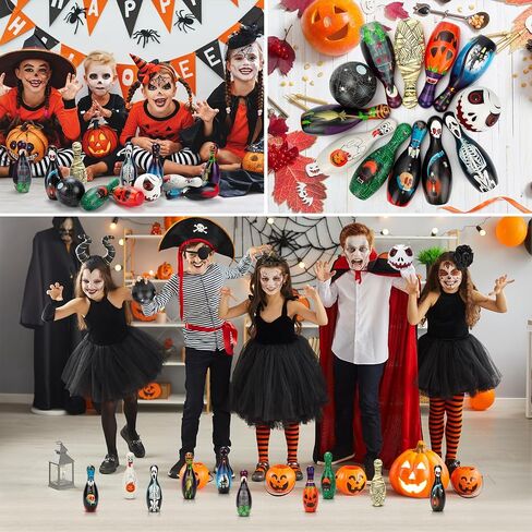 Christmas Games Bowling Set for Kids Party Supplies, Christmas Bowling Pins Bowling Balls Family Indoor Outdoor Party Games, Xmas Party Supplies Favors in Saudi Arabia