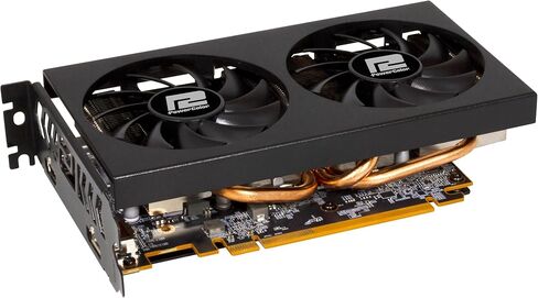 بطاقة الرسومات PowerColor Fighter AMD Radeon 6500 XT سعة 8 جيجابايت GDDR6 in Kuwait