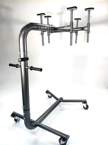 TOPLIFT PROS LIFTnGo Hard Top Removal and Storage System Compatible with Jeep Wrangler 2-4 Door YJ, TJ,JK, JL, 4XE and Compatible with Ford Bronco 4 Door 6 Gen Hard Top Jack Roll System in Saudi Arabia