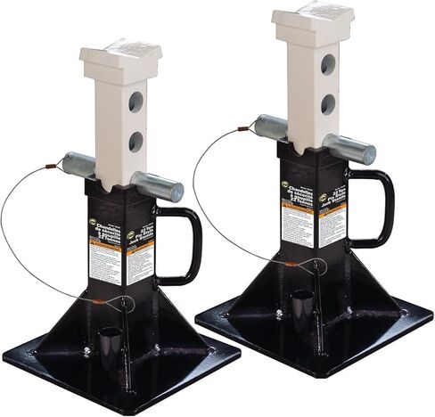 حامل جاك أسود عالي التحمل من أوميغا 32225B - سعة 22 طن in Kuwait