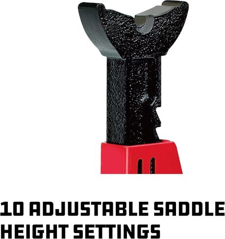 Powerbuilt 4 Ton Ratchet Jack Stand - 647529, Red in Saudi Arabia