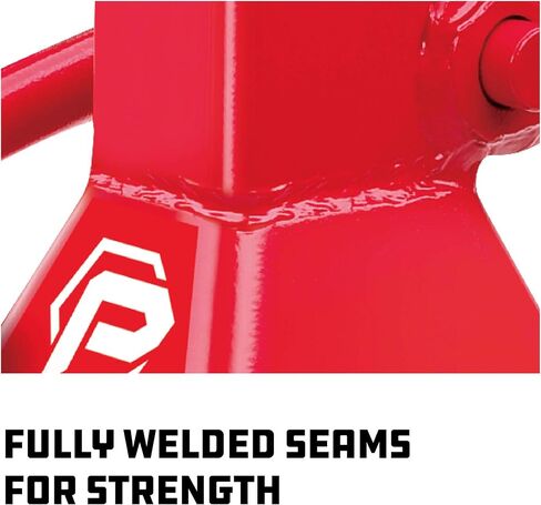 Powerbuilt 4 Ton Ratchet Jack Stand - 647529, Red in Saudi Arabia